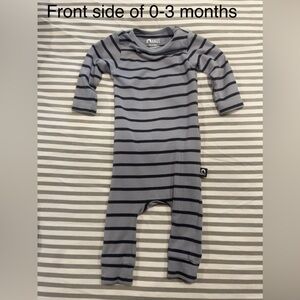 6 Rags to Rachel’s bodysuits ranging in sizes from 0-3 to 12 months